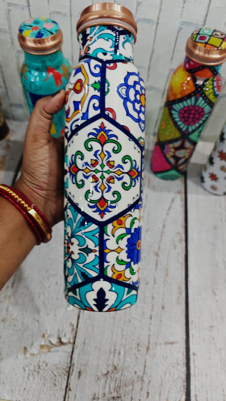 Personalized Mina Work Cooper Bottle