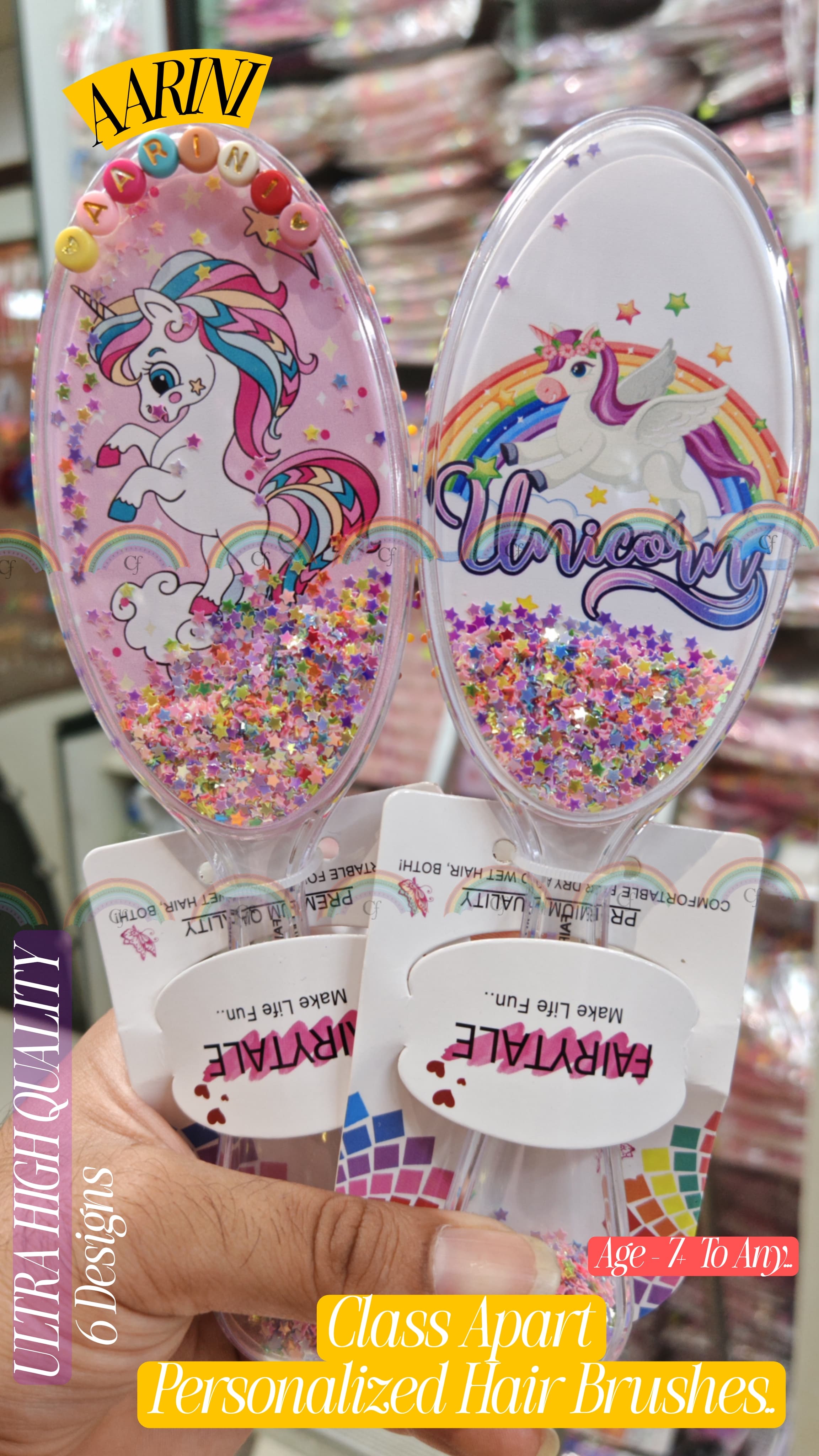 PERSONALIZED PREMIUM HAIR BRUSHES