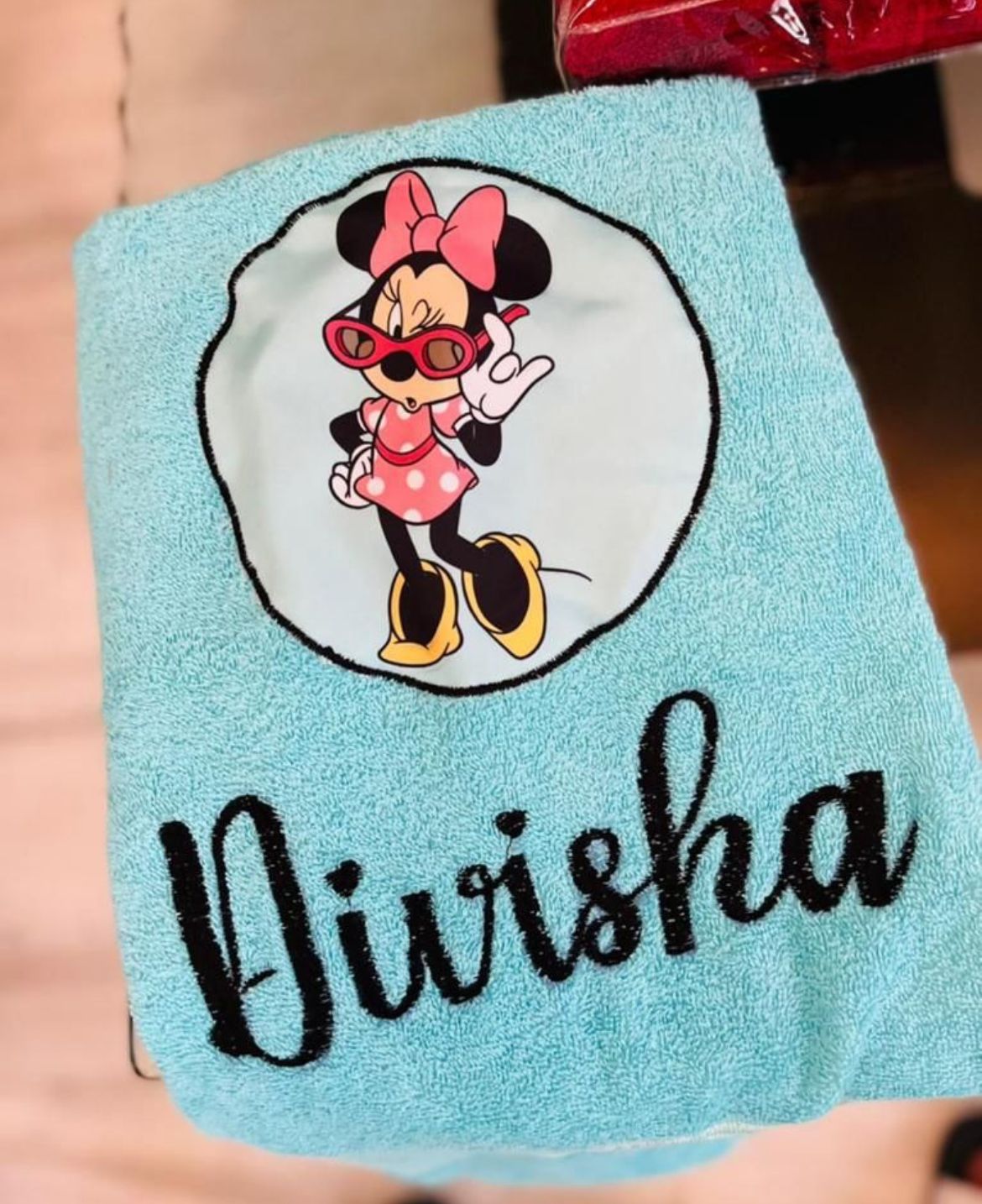 Personalised towels