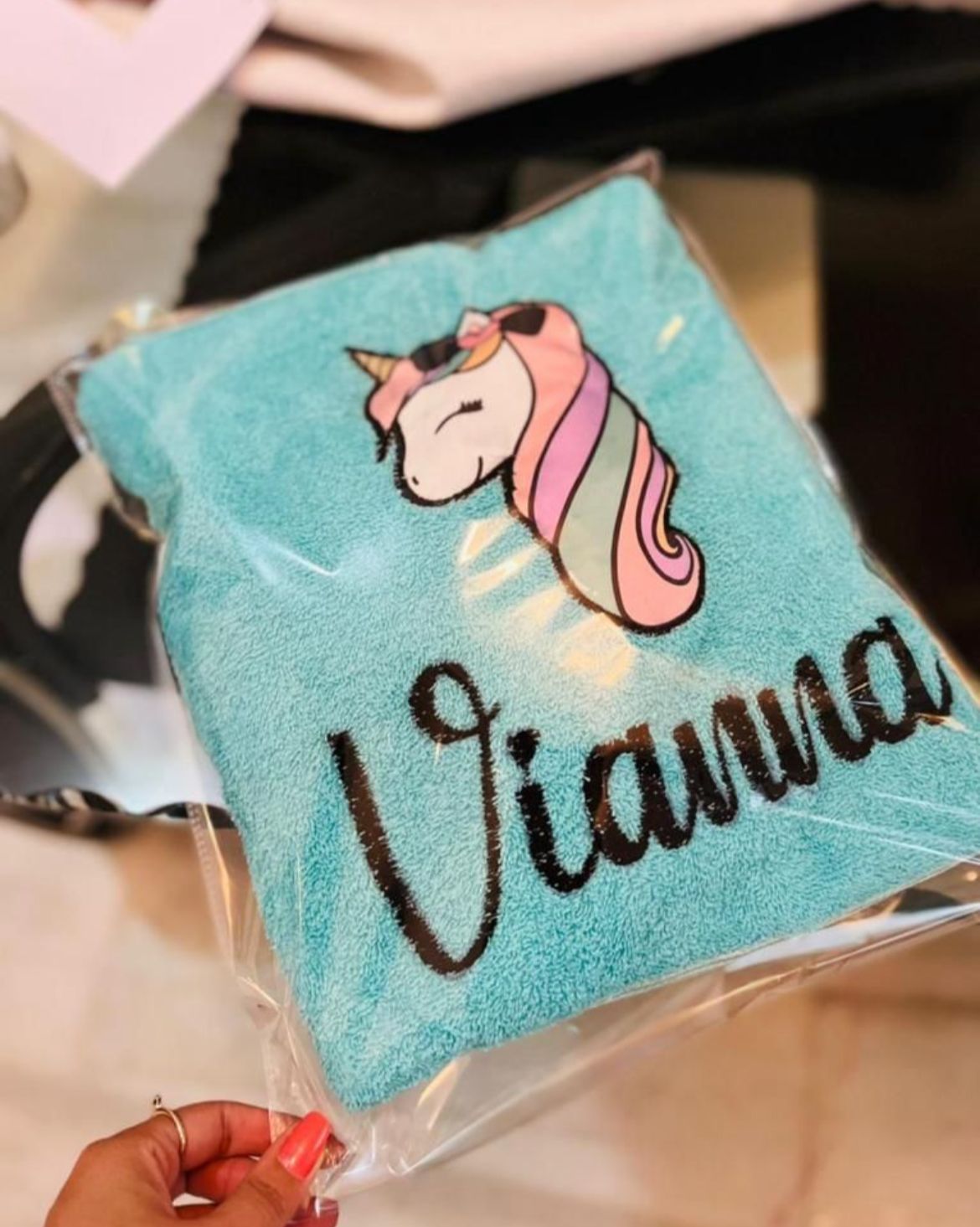 Personalised towels
