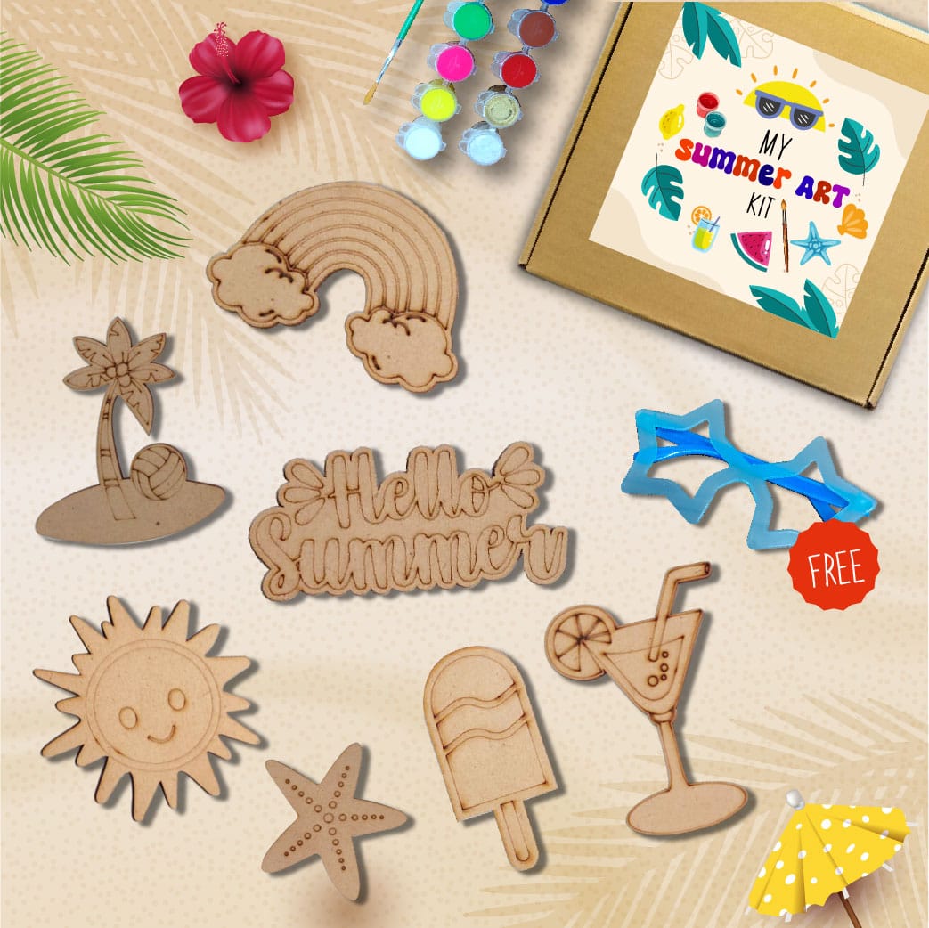 Personalized Summer activity kit