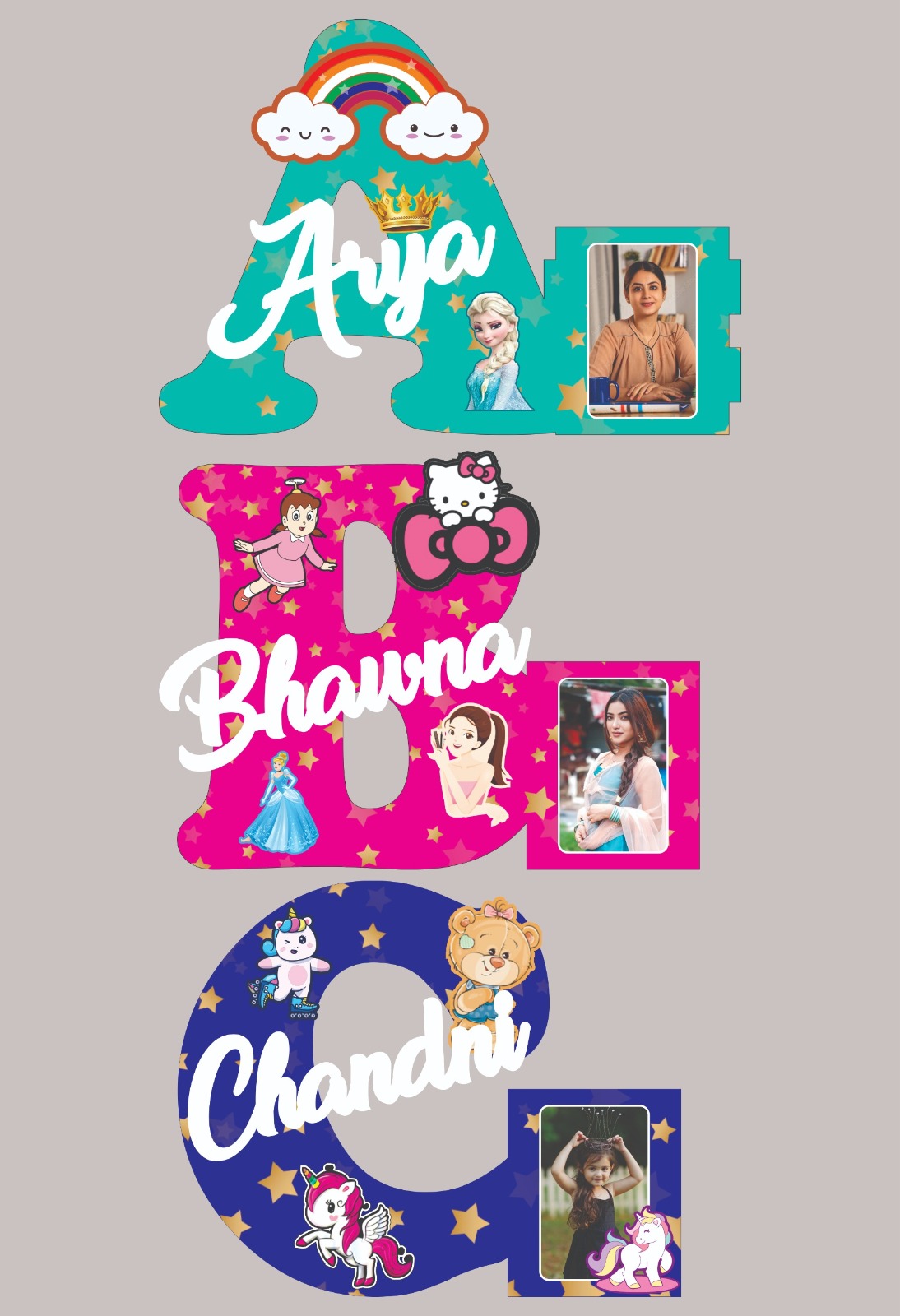 ALPHABET PEN ORGANIZER