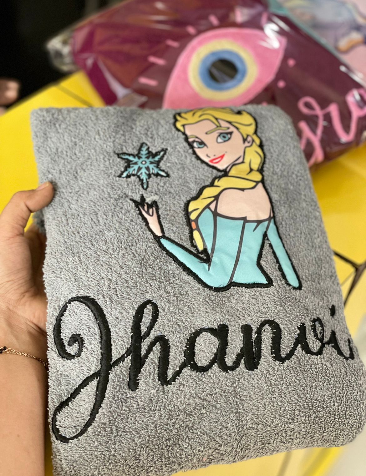 Personalised bathrobes With patch n embroidered names