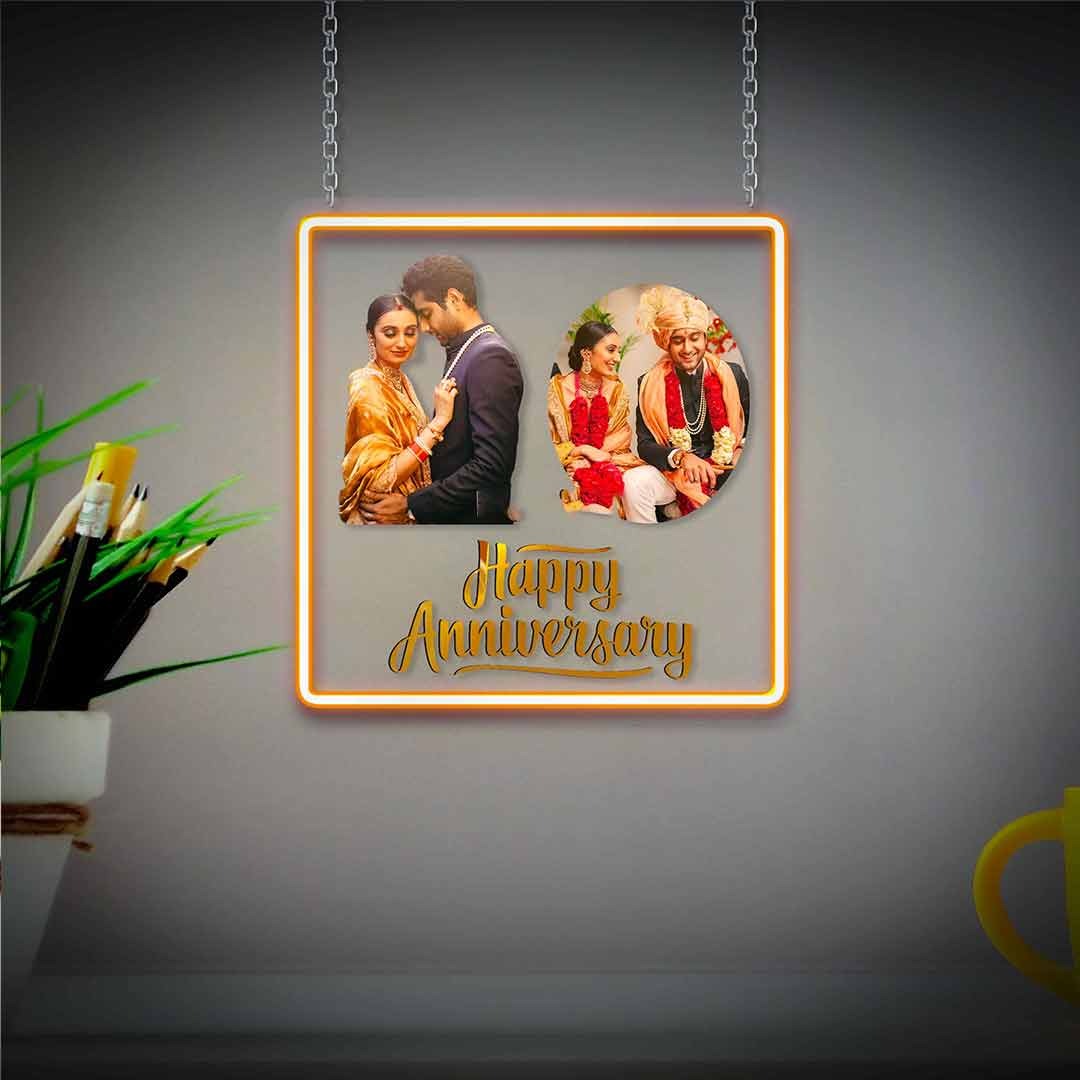 PERSONALIZED NEON LED HANGER FOR VALENTINE'S