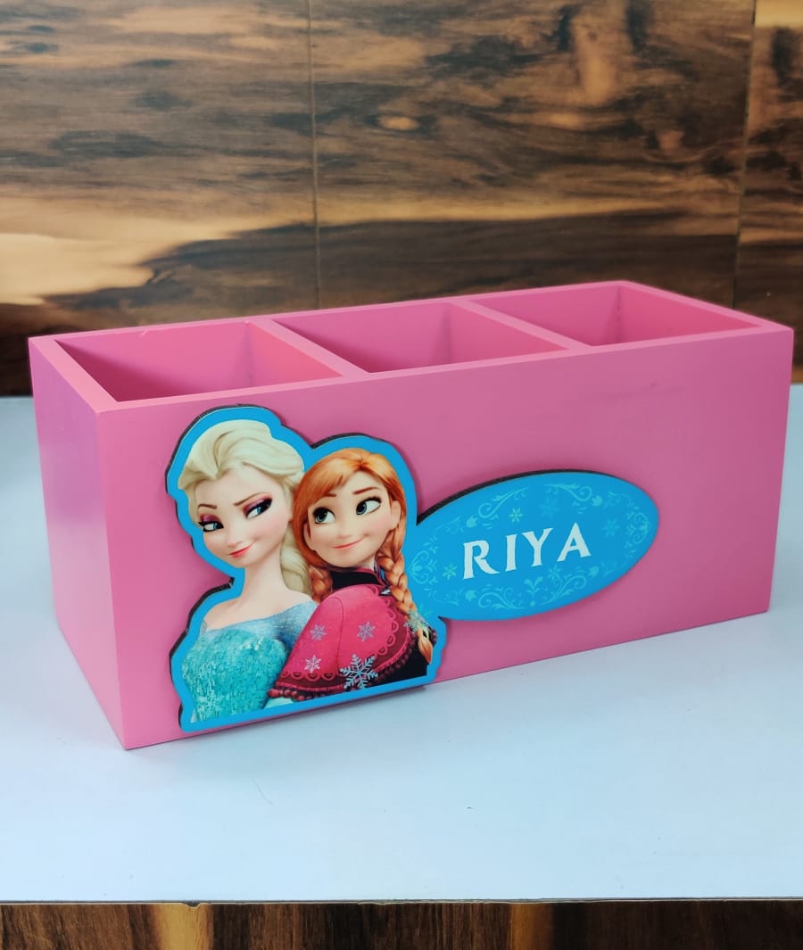 Personalised Wooden Multipurpose table organiser