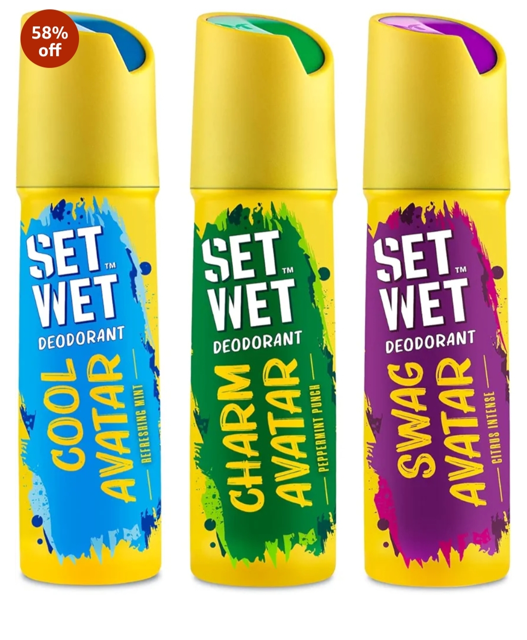 Set wet deodorant