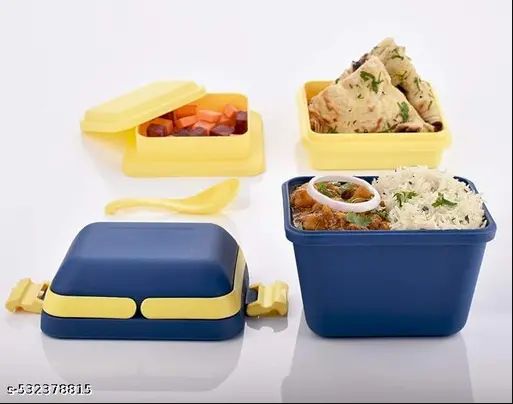 Dieting Airtight Lunch/Tiffin Box Set 3