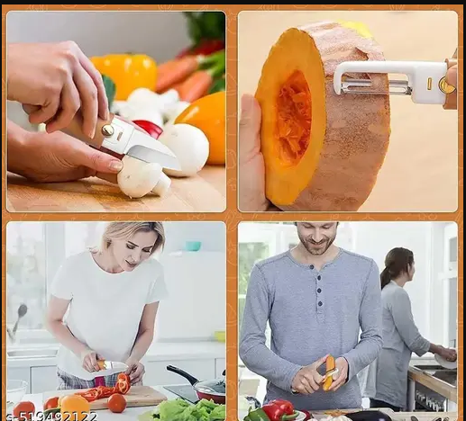 2 in 1 Stainless Steel Fruit Knife