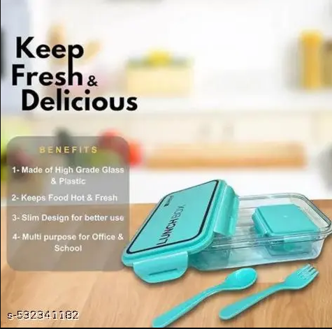 2 Compartment Lunch Box