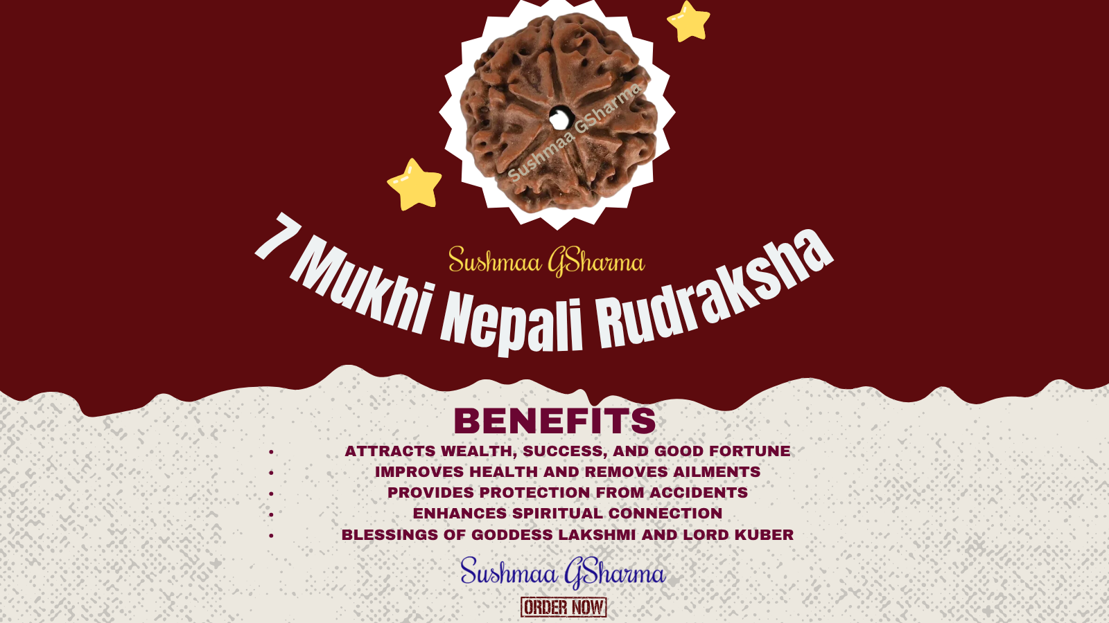 7 Mukhi Rudraksha