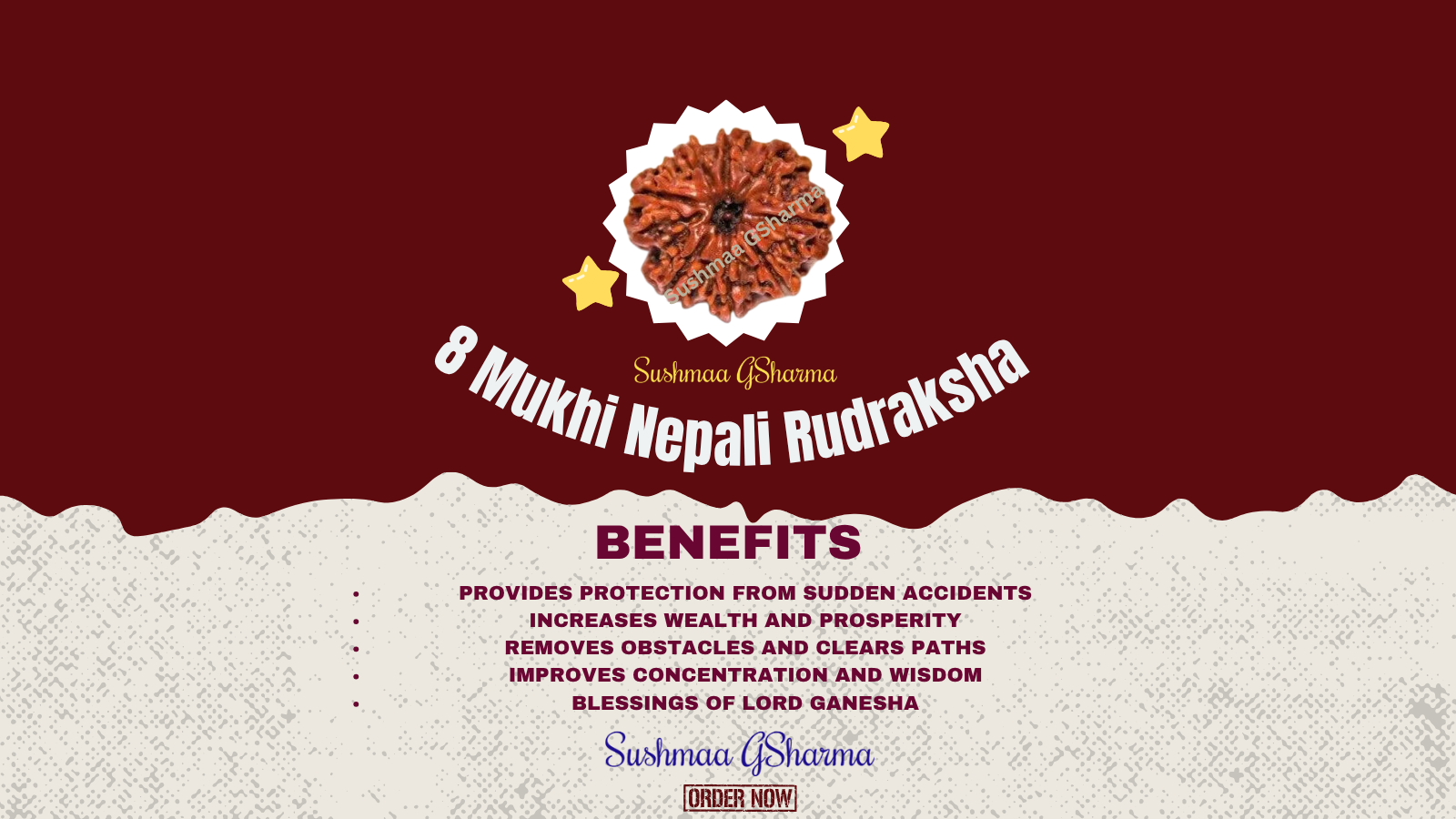 8 Mukhi Rudraksha