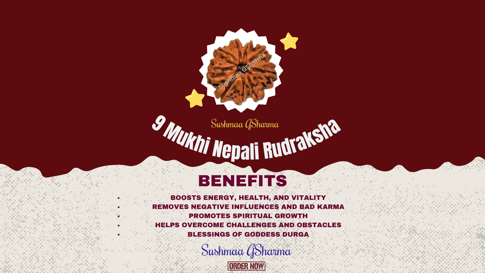 🔥 9 Mukhi Rudraksha