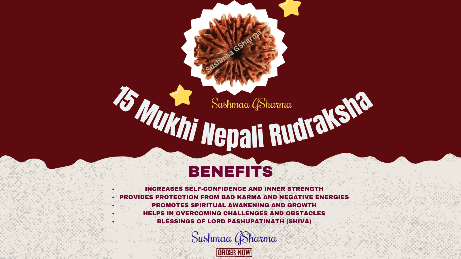 15 Mukhi Rudraksha (Nepali)