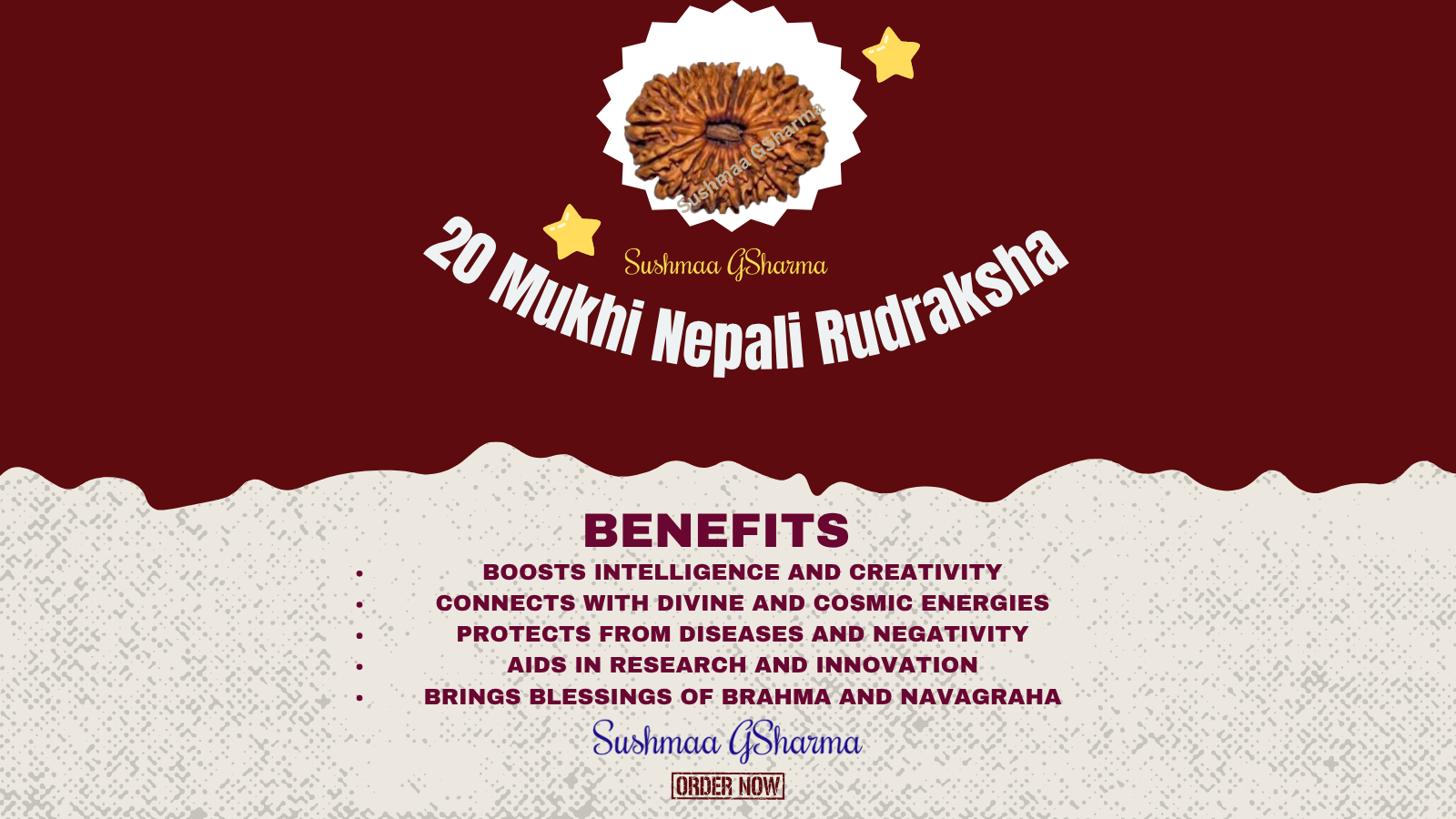 20 Mukhi Rudraksha (Nepali)