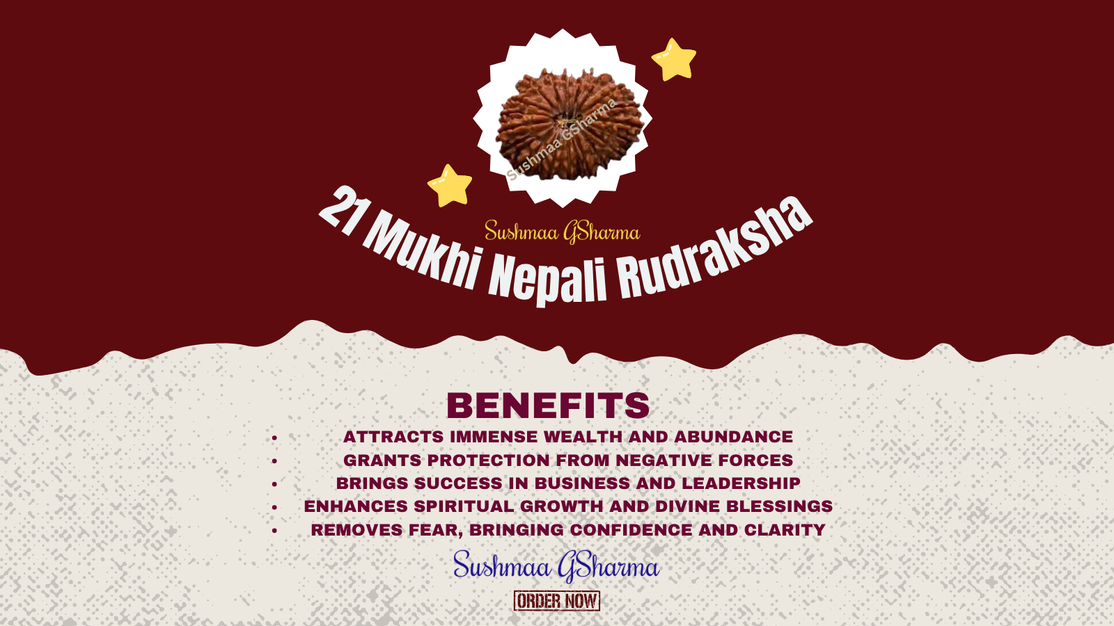 21 Mukhi Rudraksha (Nepali)