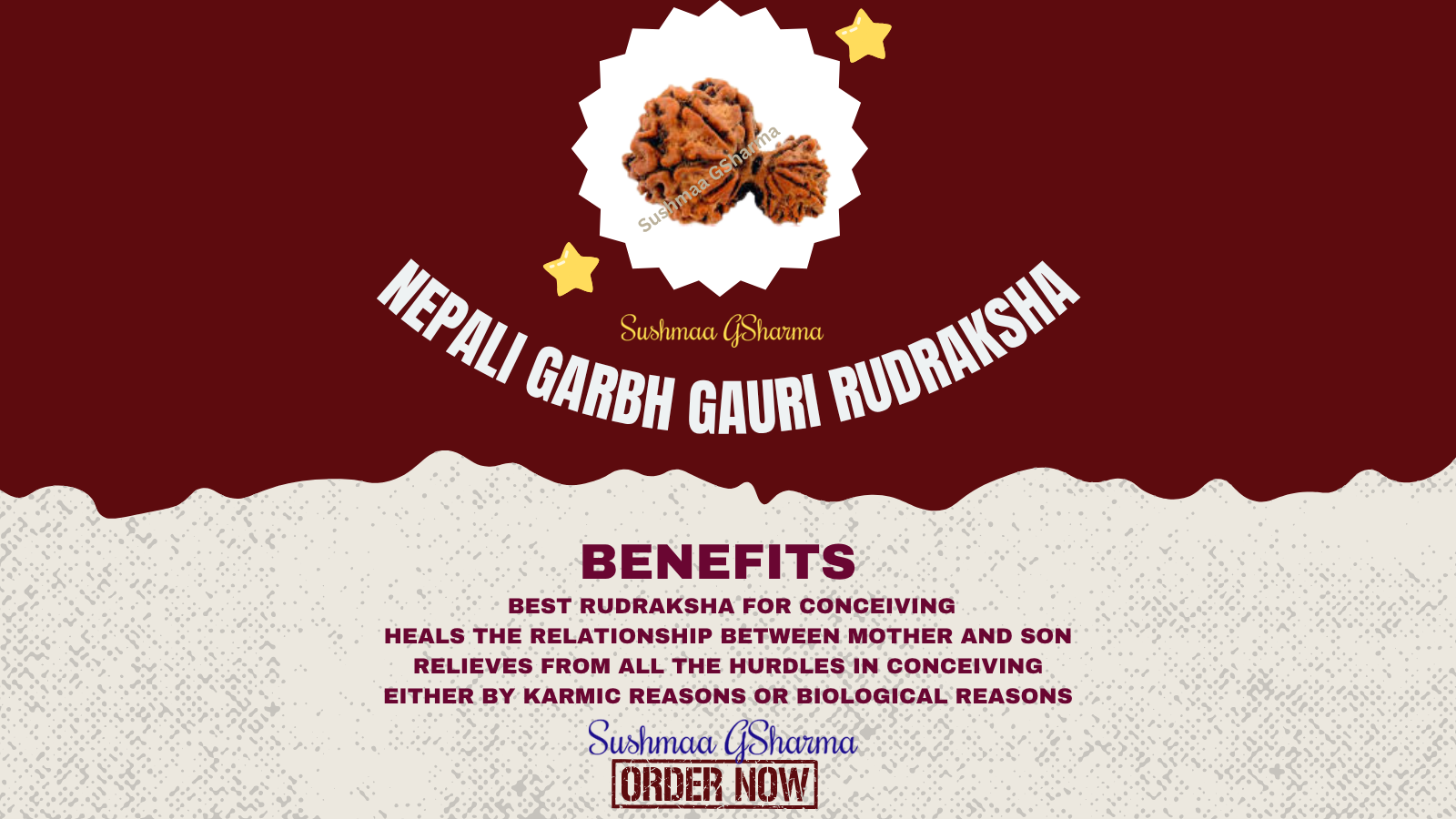 Garbh Gauri Rudraksha (Nepali)