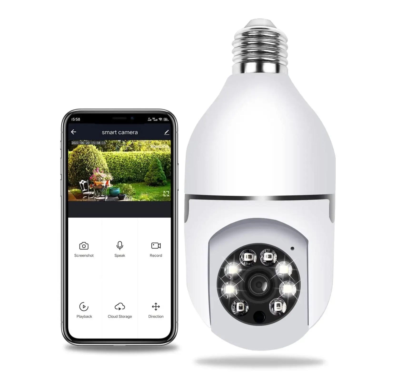 C15 WiFi Full HD Pan Tilt Security Camera