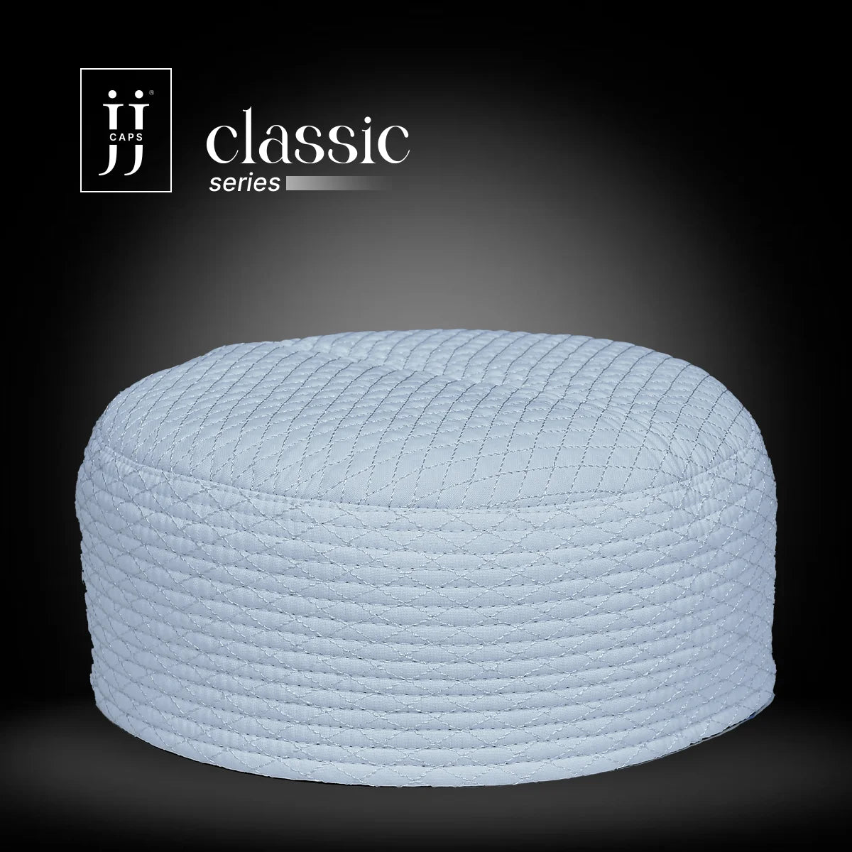 Dual-Style Cream Salam & White Al-Khalil Kufi Cap | JJ Caps®