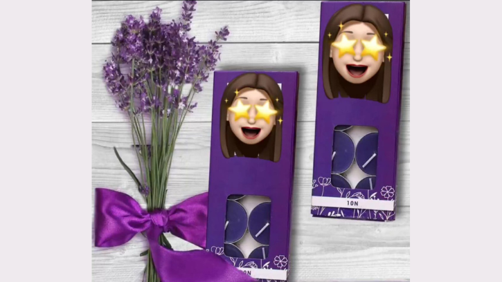 French lavender Aroma Candles