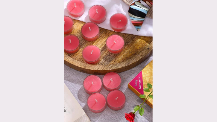 Rose Romance Aroma Candles