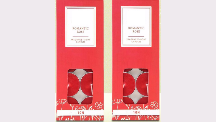 Rose Romance Aroma Candles