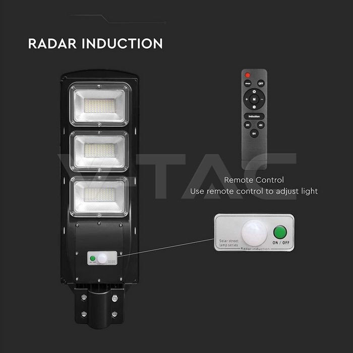 V-Tech - Solar LED Street Light - 180Watt