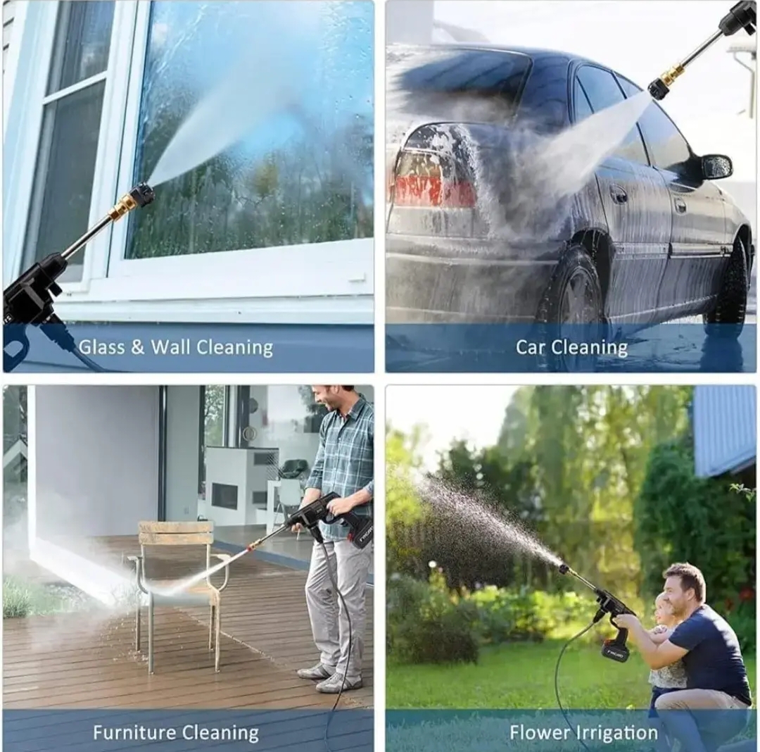 Cordless Portable Wireless Pressure Washer Gun