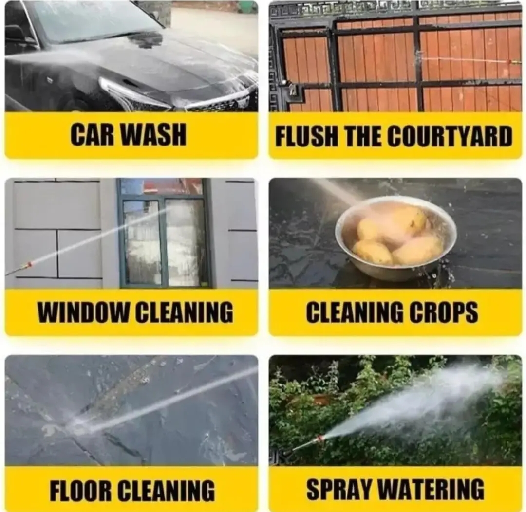 Cordless Portable Wireless Pressure Washer Gun