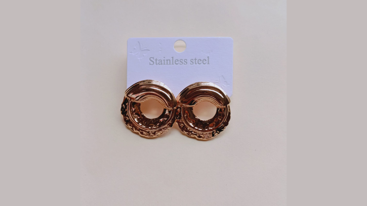 Classic Round Stud Earrings