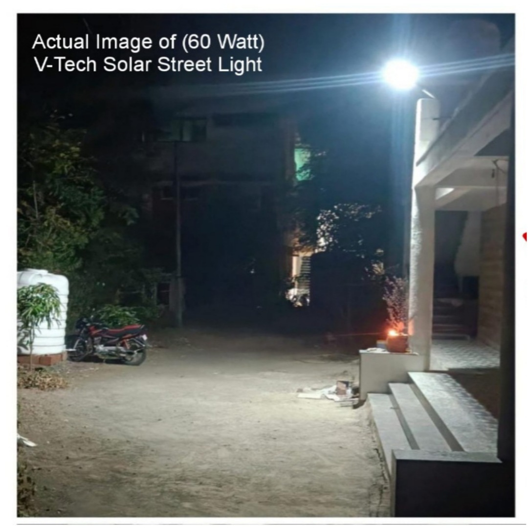V-TAC Solar Street Light - 60 Watt