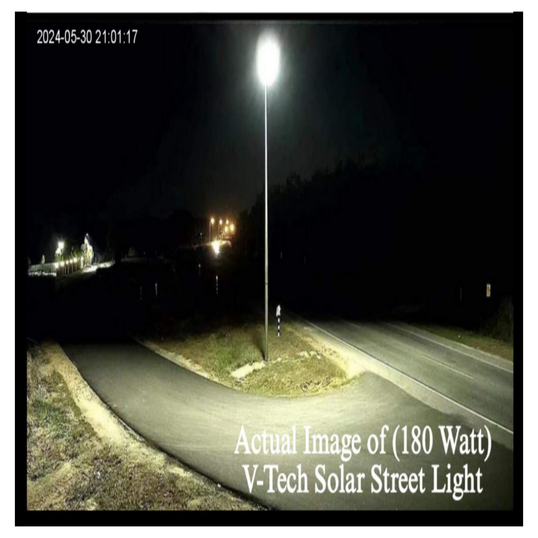 V-TAC Solar Street Light - 180 Watt