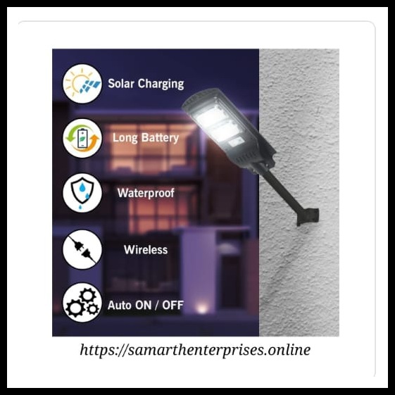 ALL IN ONE Solar Street Light - 60 Watt