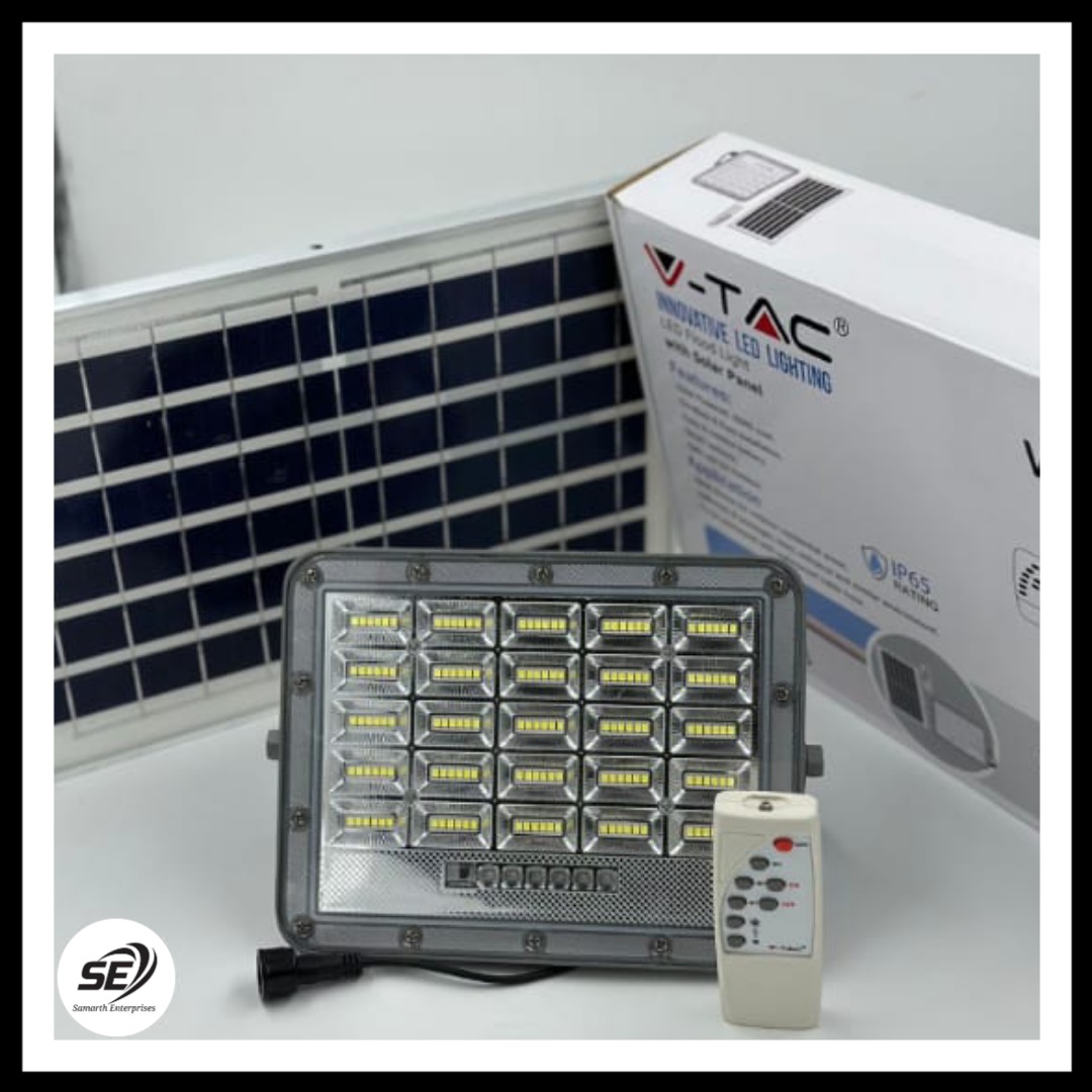 V-TAC Solar LED Flood Light - 100 Watt