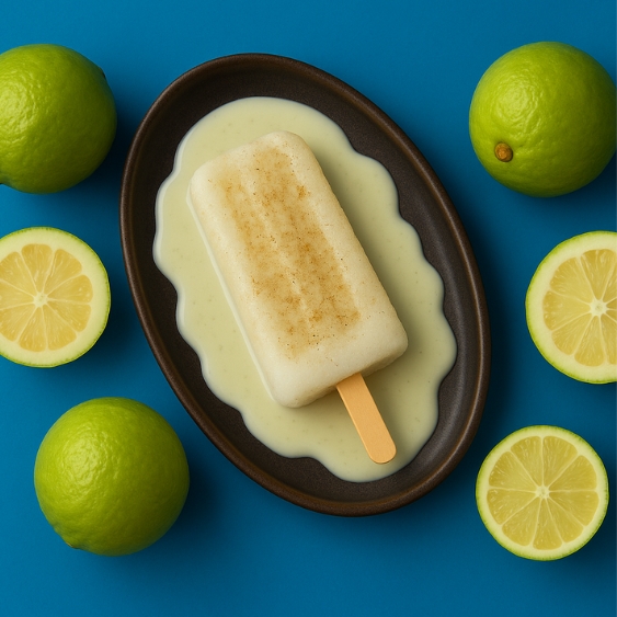 Masala Lemon Ice Pop