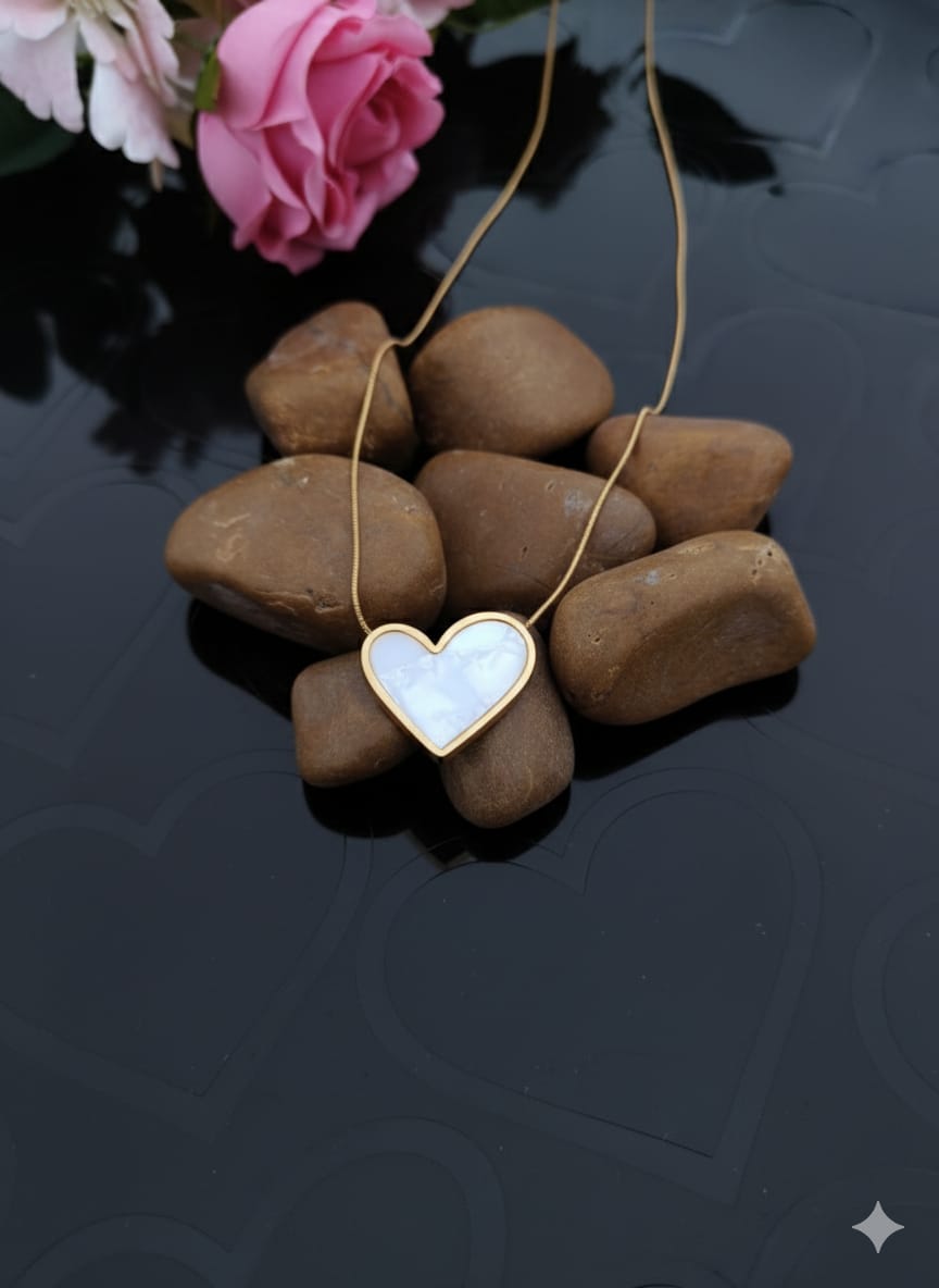 Heart shape Anti tarnish chain