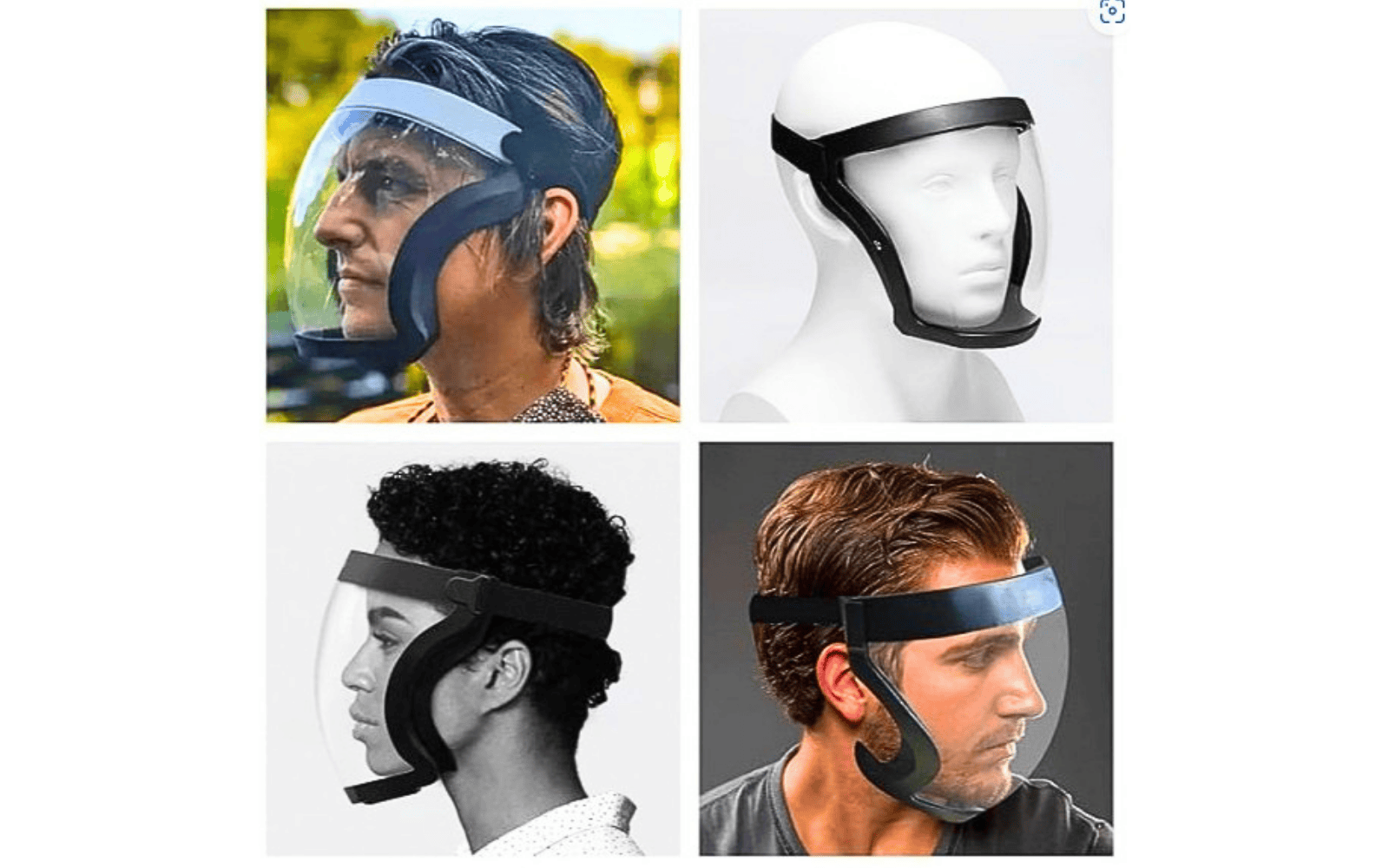 Premium Full Face Safety Shield – Heat & Impact Resistant Protection