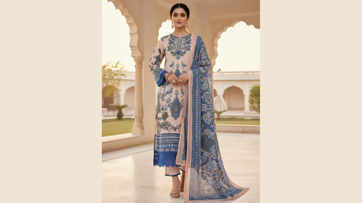 Lawn cotton suits set no.3