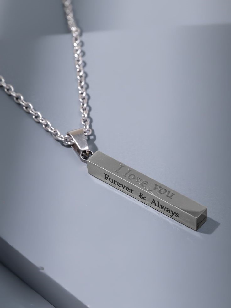 Silver customized name necklace for Women's & Girl's