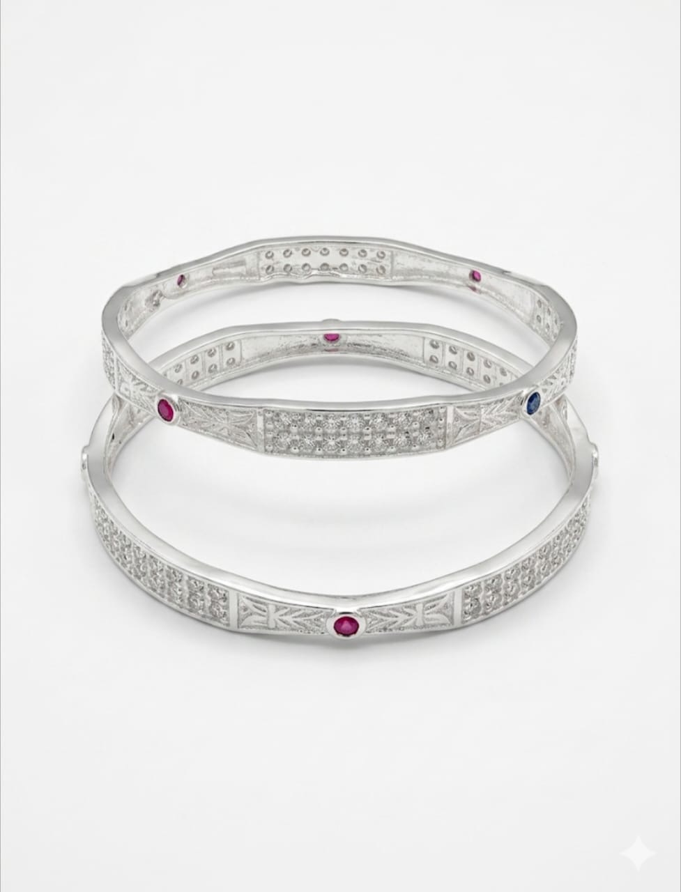 Pure 925 silver baby kada