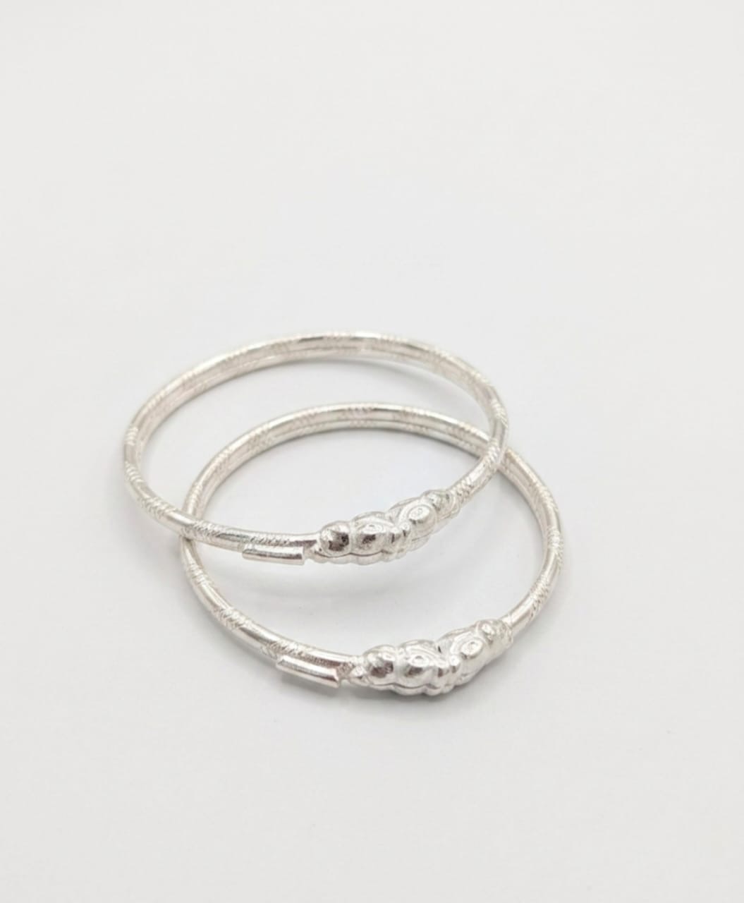 Pure 925 silver baby kada