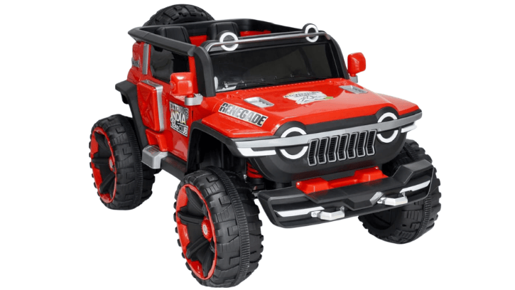 Renegade Power 4x4 Electric Ride-On Jeep – Red