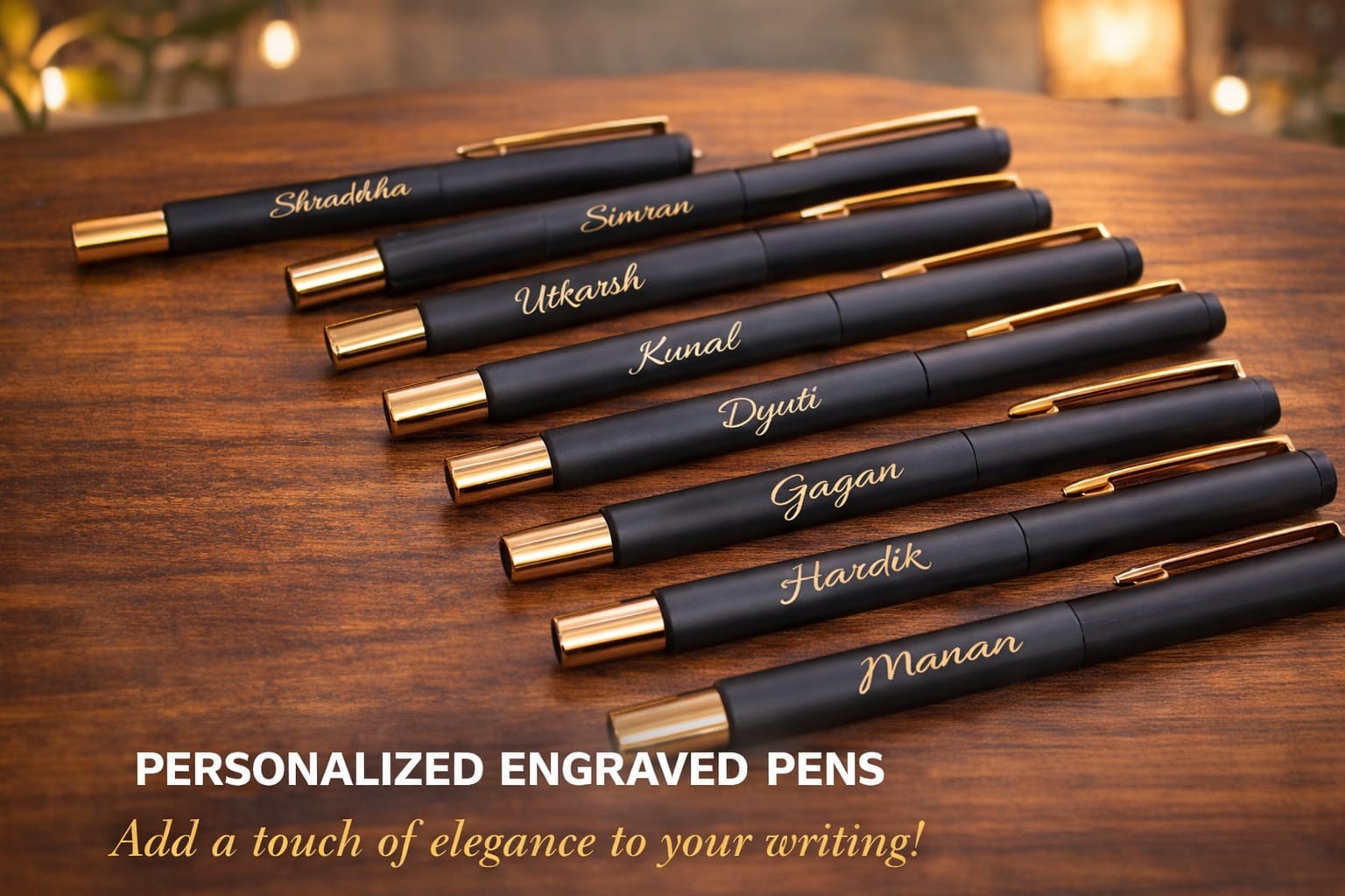 Pen With Engraving