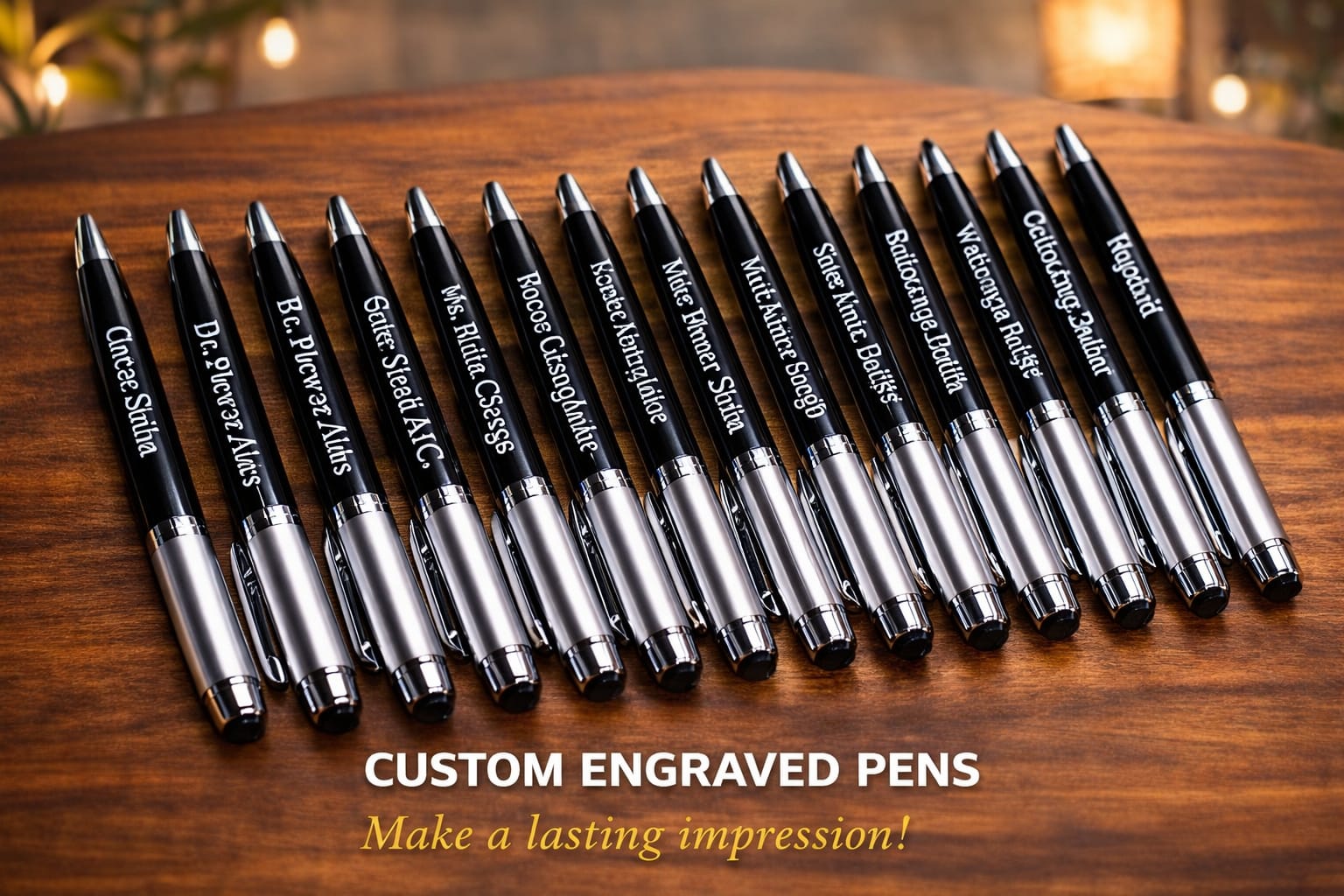 Pen With Engraving