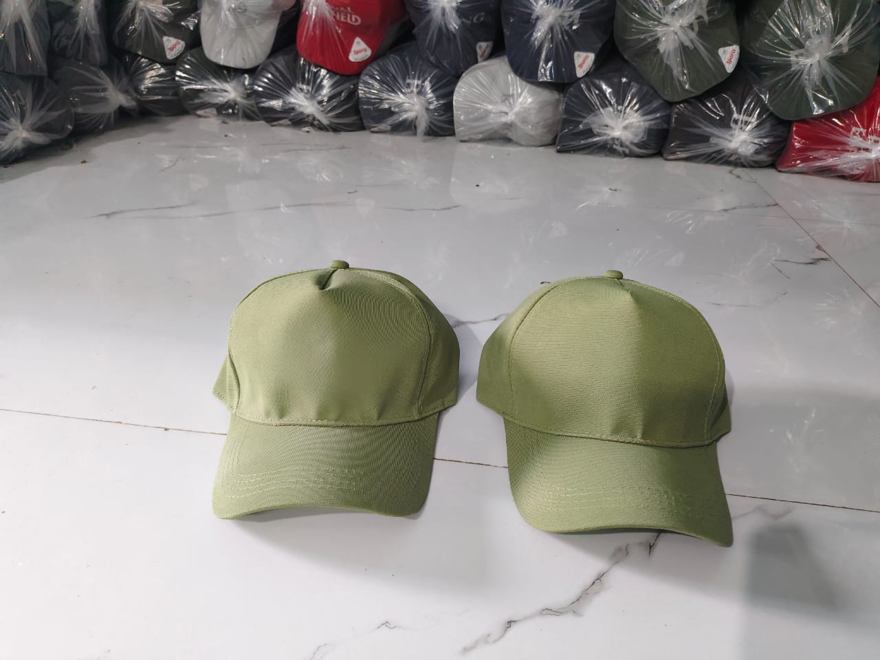 Colorful Branded Baseball Caps (Pack of Multiple Colors)