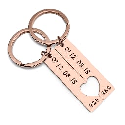 Wooden keychains