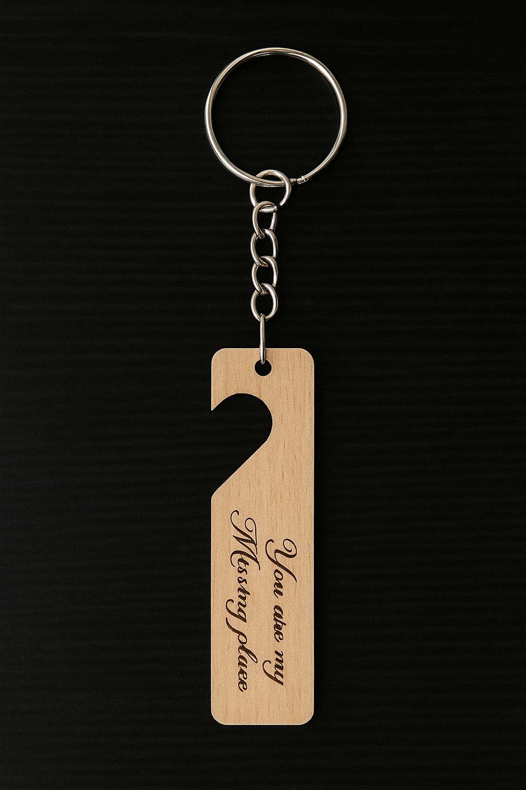 Wooden keychains