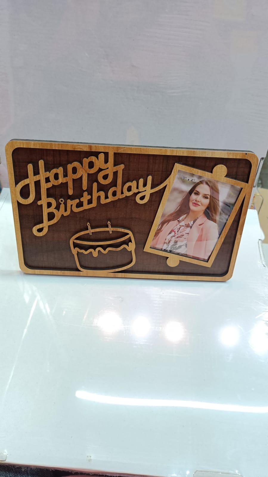 Personalized Wooden Style Photo Frame