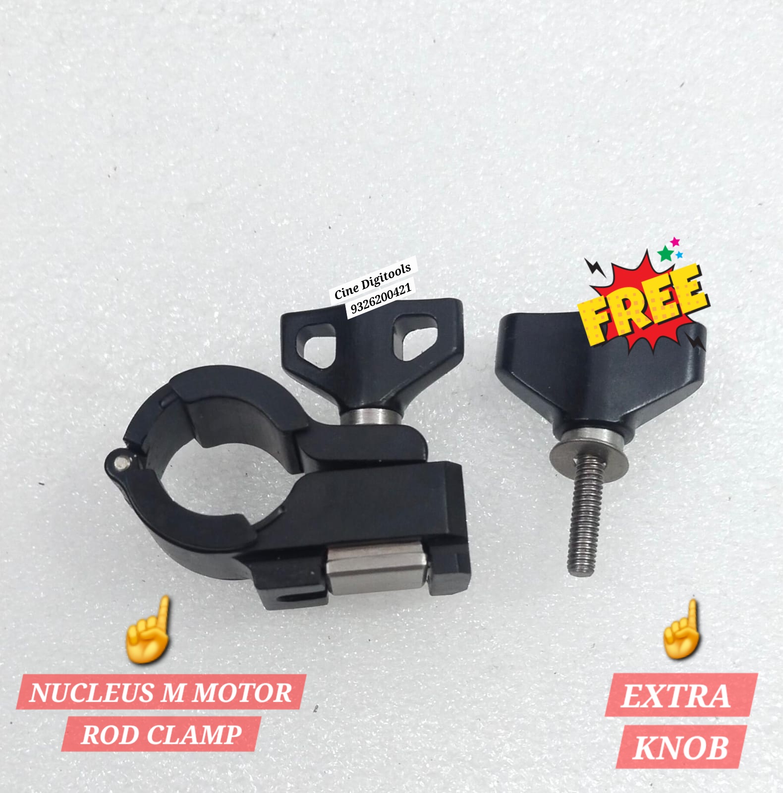 TILTA NUCLEUS M MOTOR ROD CLAMP