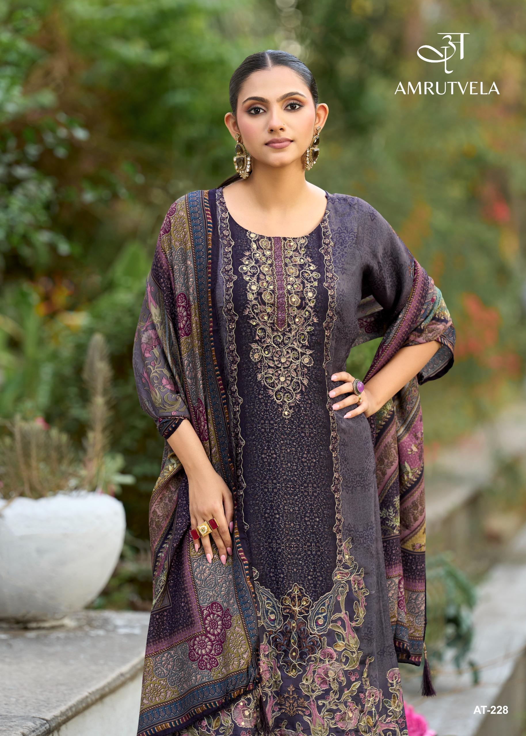 Pure viscous Maslin digital print with aari and hand work*     Dupatta *pure viscose Maslin digital print*