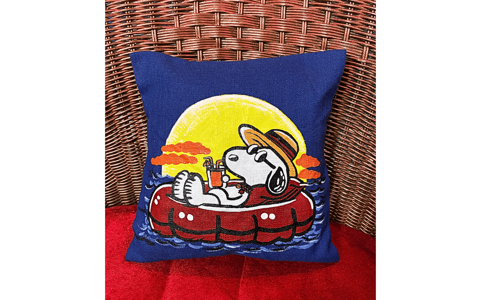 Snoopy Chill Vibes Cushion Cover